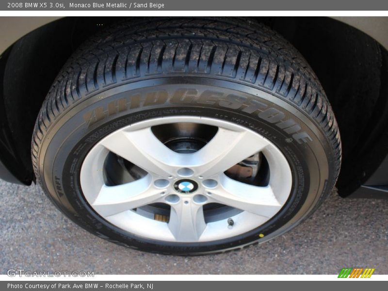 Monaco Blue Metallic / Sand Beige 2008 BMW X5 3.0si