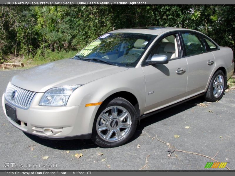 Dune Pearl Metallic / Medium Light Stone 2008 Mercury Sable Premier AWD Sedan