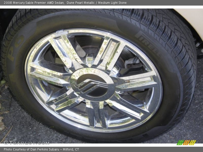 Dune Pearl Metallic / Medium Light Stone 2008 Mercury Sable Premier AWD Sedan
