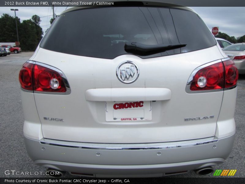 White Diamond Tricoat / Cashmere 2012 Buick Enclave FWD