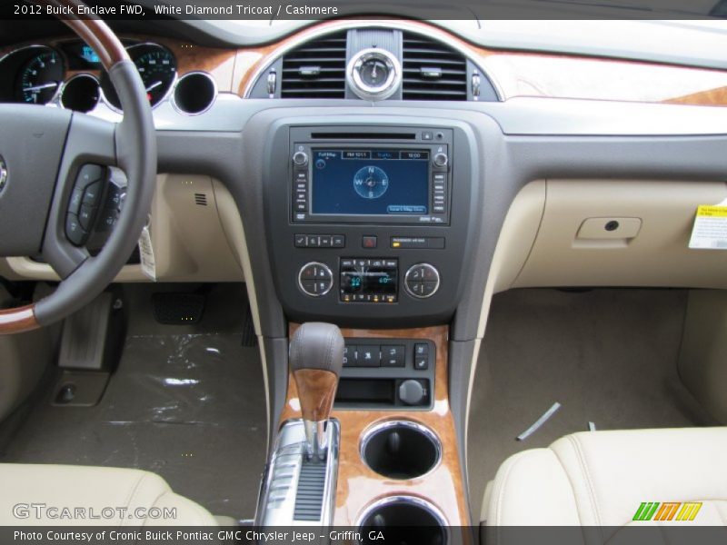 White Diamond Tricoat / Cashmere 2012 Buick Enclave FWD