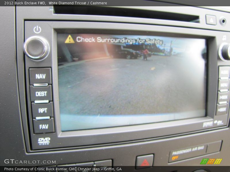 White Diamond Tricoat / Cashmere 2012 Buick Enclave FWD
