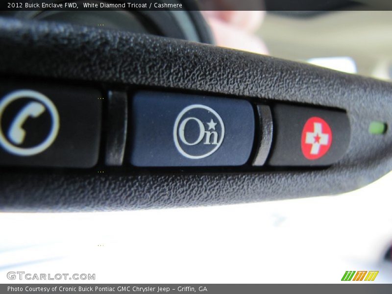 White Diamond Tricoat / Cashmere 2012 Buick Enclave FWD