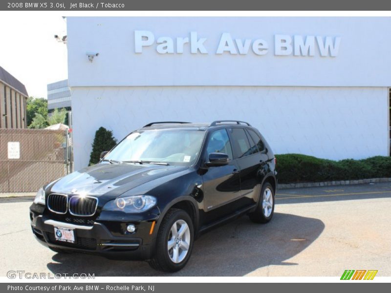 Jet Black / Tobacco 2008 BMW X5 3.0si