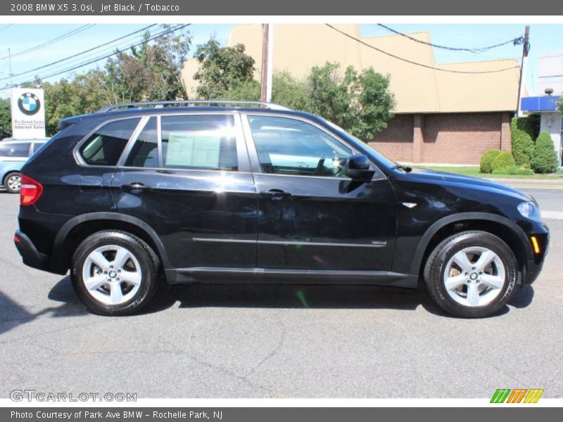 Jet Black / Tobacco 2008 BMW X5 3.0si
