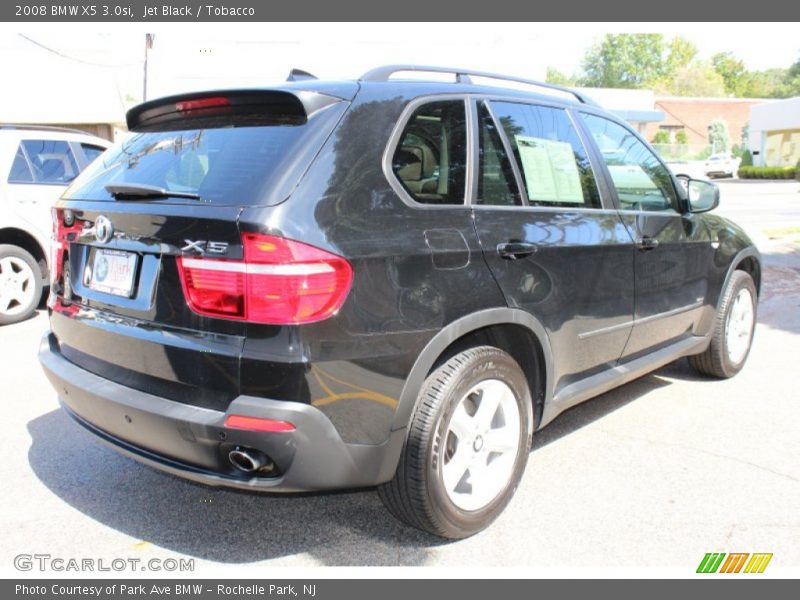 Jet Black / Tobacco 2008 BMW X5 3.0si