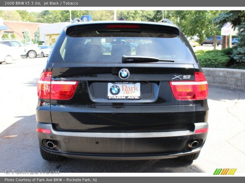 Jet Black / Tobacco 2008 BMW X5 3.0si