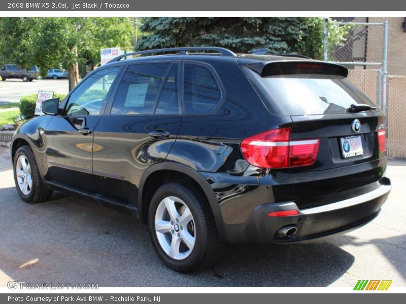 Jet Black / Tobacco 2008 BMW X5 3.0si