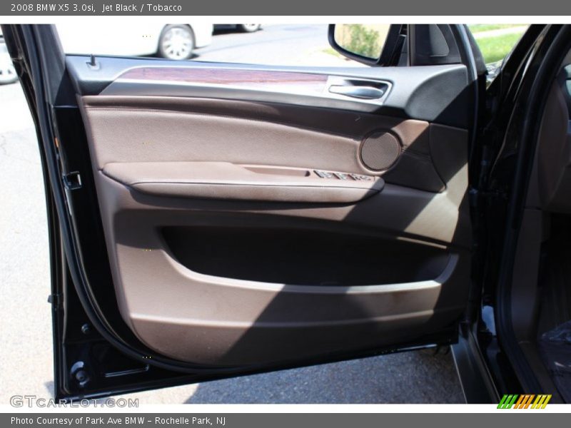 Jet Black / Tobacco 2008 BMW X5 3.0si