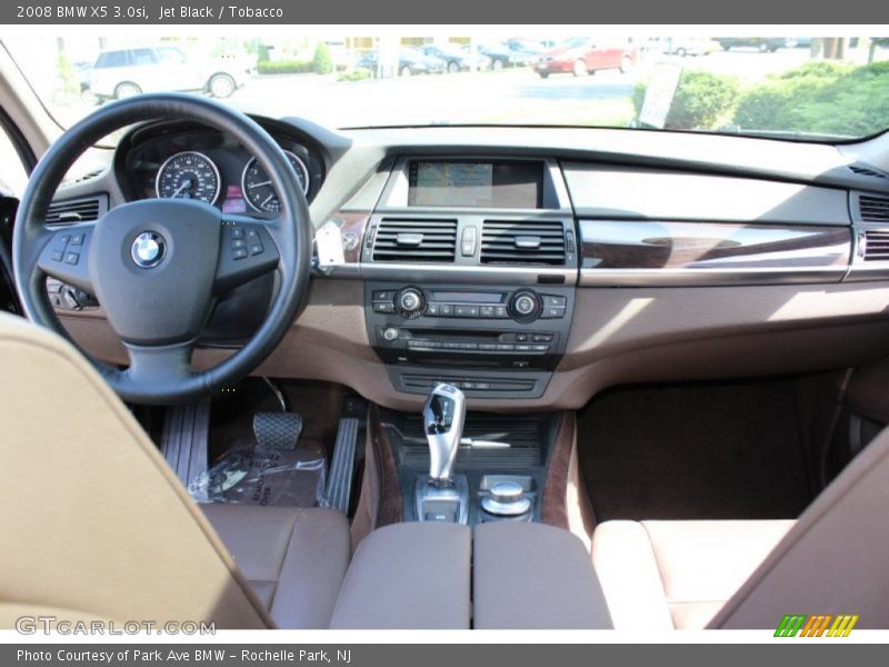 Jet Black / Tobacco 2008 BMW X5 3.0si