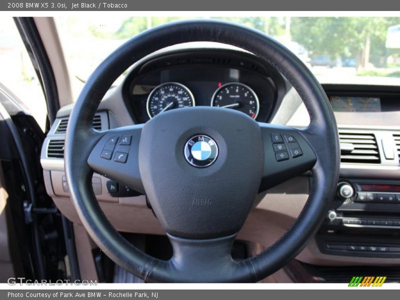Jet Black / Tobacco 2008 BMW X5 3.0si