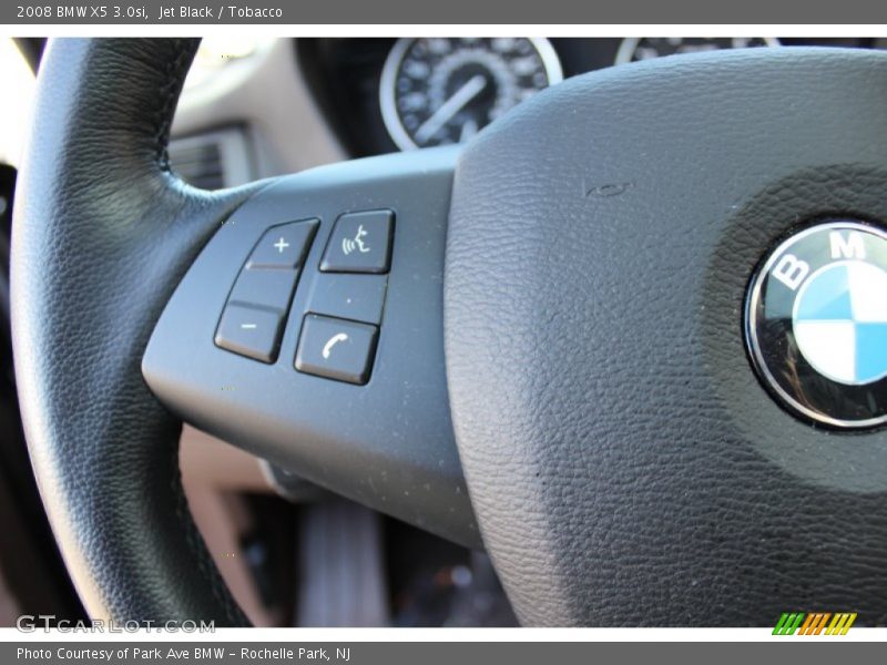Jet Black / Tobacco 2008 BMW X5 3.0si