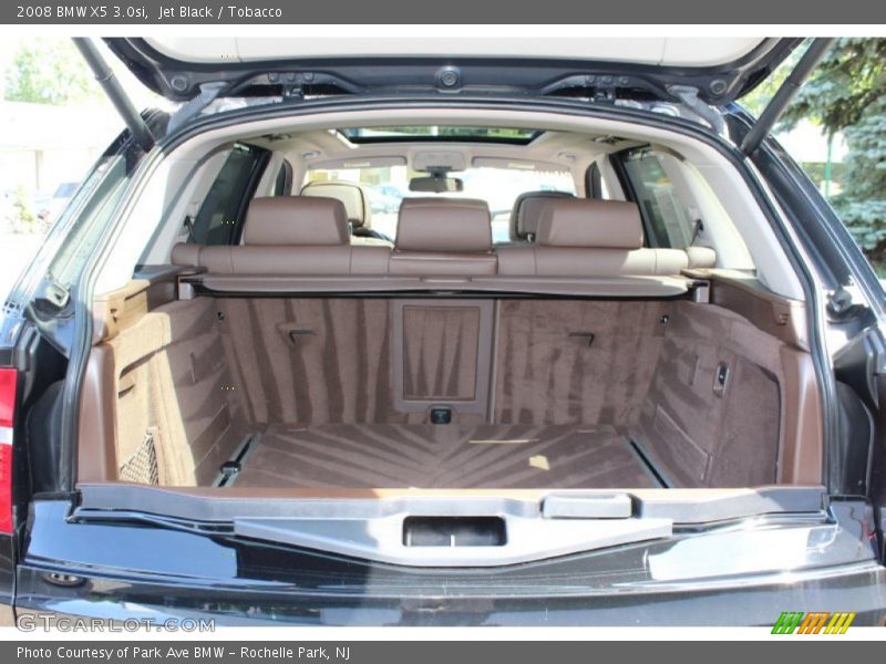 Jet Black / Tobacco 2008 BMW X5 3.0si
