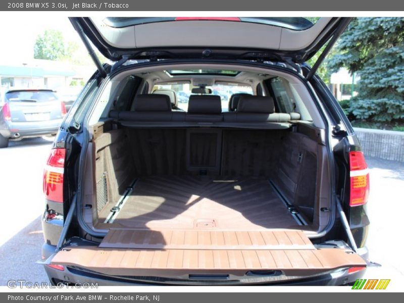 Jet Black / Tobacco 2008 BMW X5 3.0si
