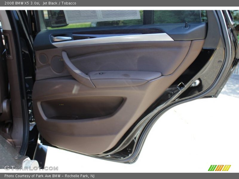 Jet Black / Tobacco 2008 BMW X5 3.0si