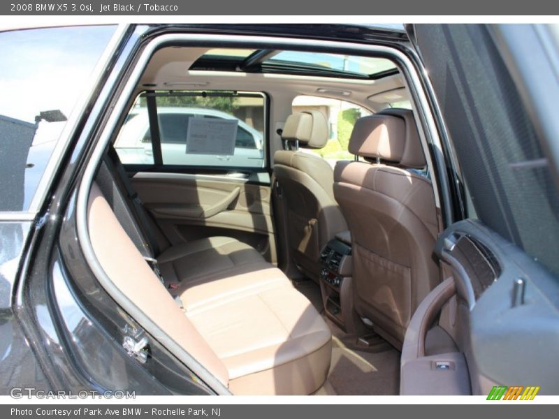 Jet Black / Tobacco 2008 BMW X5 3.0si