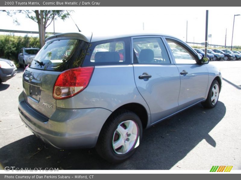 Cosmic Blue Metallic / Dark Gray 2003 Toyota Matrix