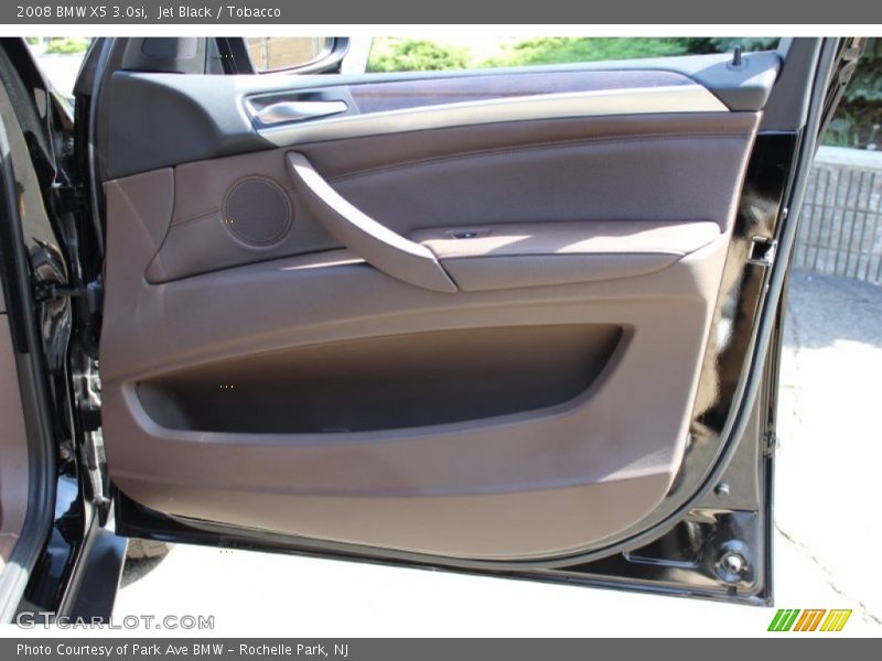 Jet Black / Tobacco 2008 BMW X5 3.0si