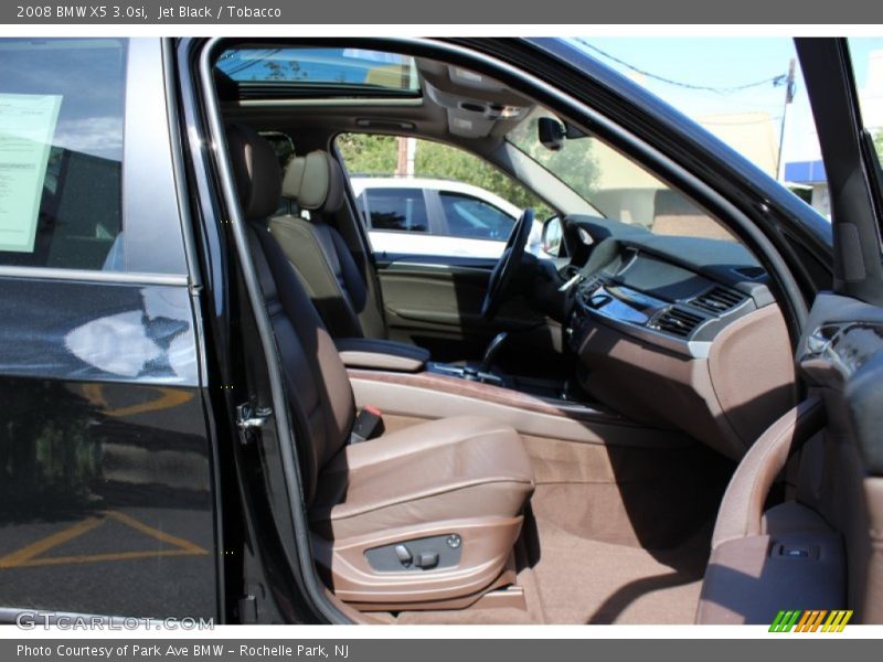 Jet Black / Tobacco 2008 BMW X5 3.0si