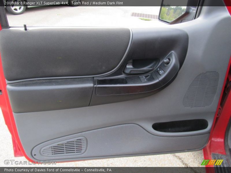 Torch Red / Medium Dark Flint 2008 Ford Ranger XLT SuperCab 4x4