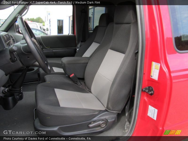  2008 Ranger XLT SuperCab 4x4 Medium Dark Flint Interior