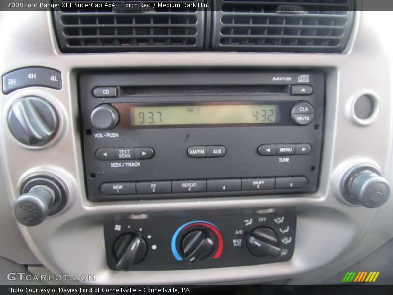 Audio System of 2008 Ranger XLT SuperCab 4x4