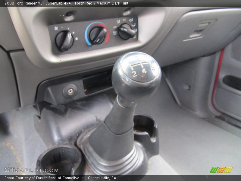 2008 Ranger XLT SuperCab 4x4 5 Speed Manual Shifter