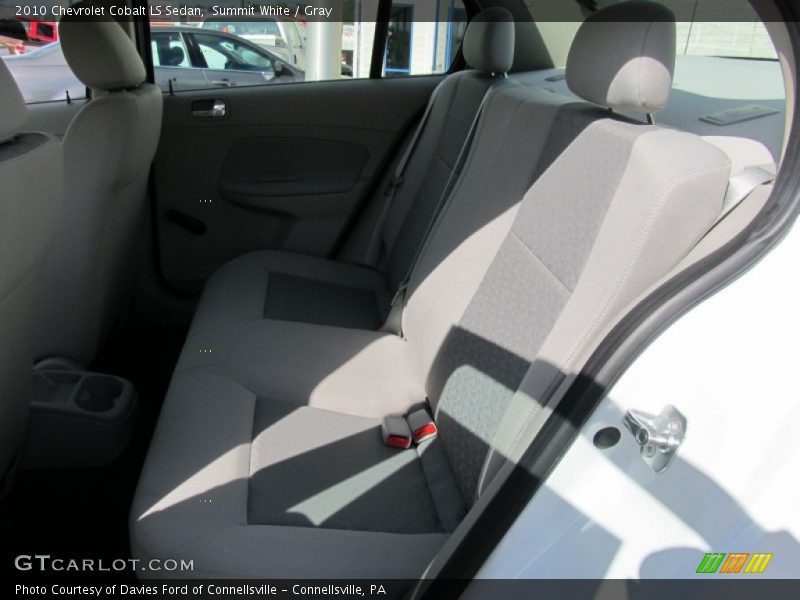 Summit White / Gray 2010 Chevrolet Cobalt LS Sedan