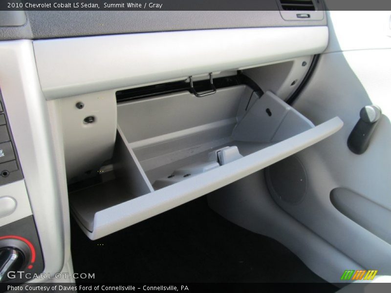 Summit White / Gray 2010 Chevrolet Cobalt LS Sedan