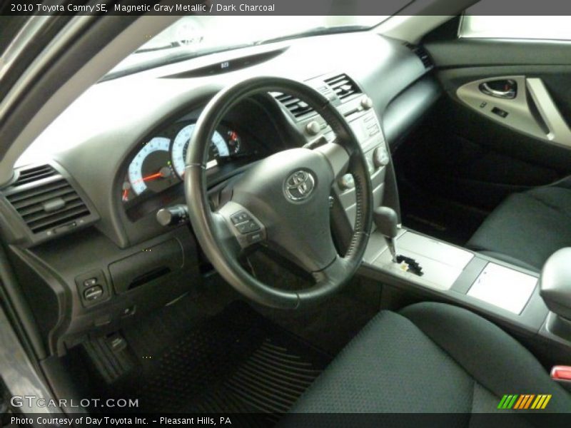 Magnetic Gray Metallic / Dark Charcoal 2010 Toyota Camry SE