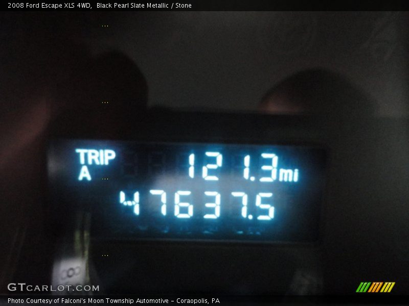Black Pearl Slate Metallic / Stone 2008 Ford Escape XLS 4WD
