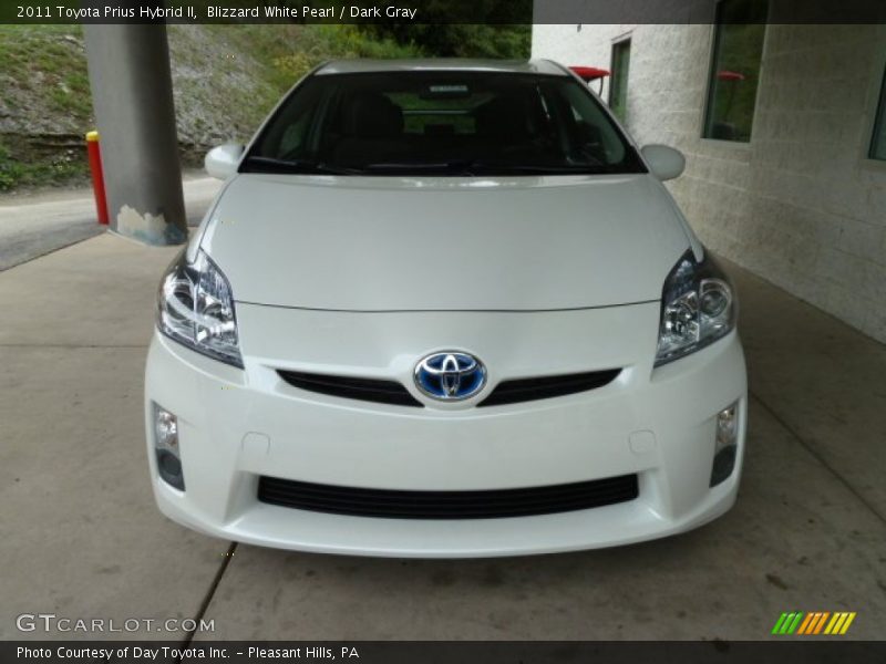 Blizzard White Pearl / Dark Gray 2011 Toyota Prius Hybrid II