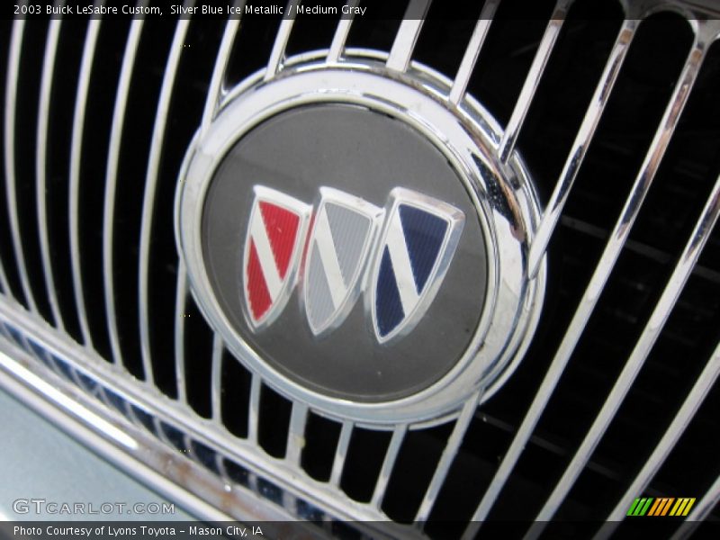 Silver Blue Ice Metallic / Medium Gray 2003 Buick LeSabre Custom