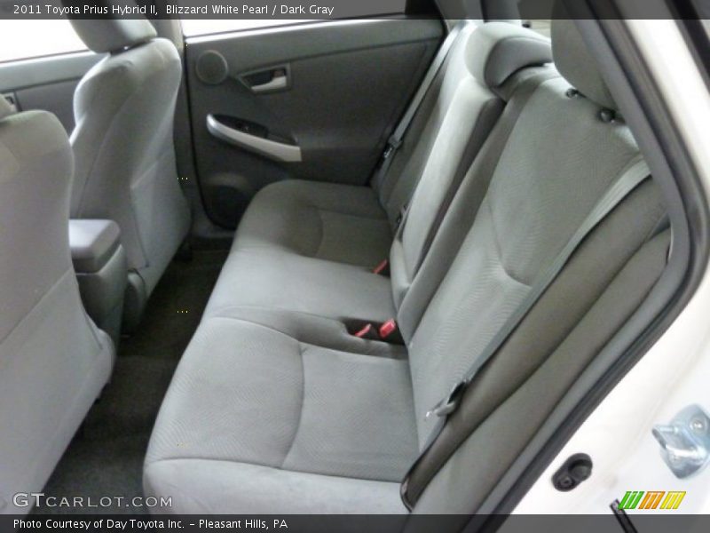 Blizzard White Pearl / Dark Gray 2011 Toyota Prius Hybrid II