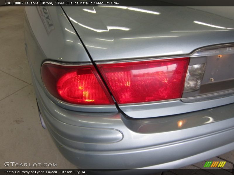 Silver Blue Ice Metallic / Medium Gray 2003 Buick LeSabre Custom