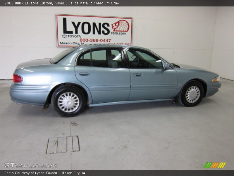 Silver Blue Ice Metallic / Medium Gray 2003 Buick LeSabre Custom