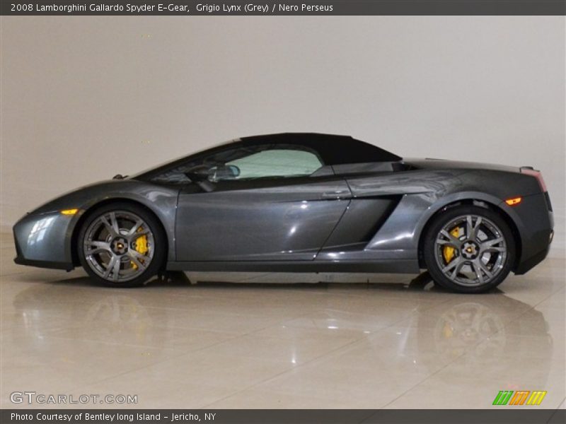 Grigio Lynx (Grey) / Nero Perseus 2008 Lamborghini Gallardo Spyder E-Gear