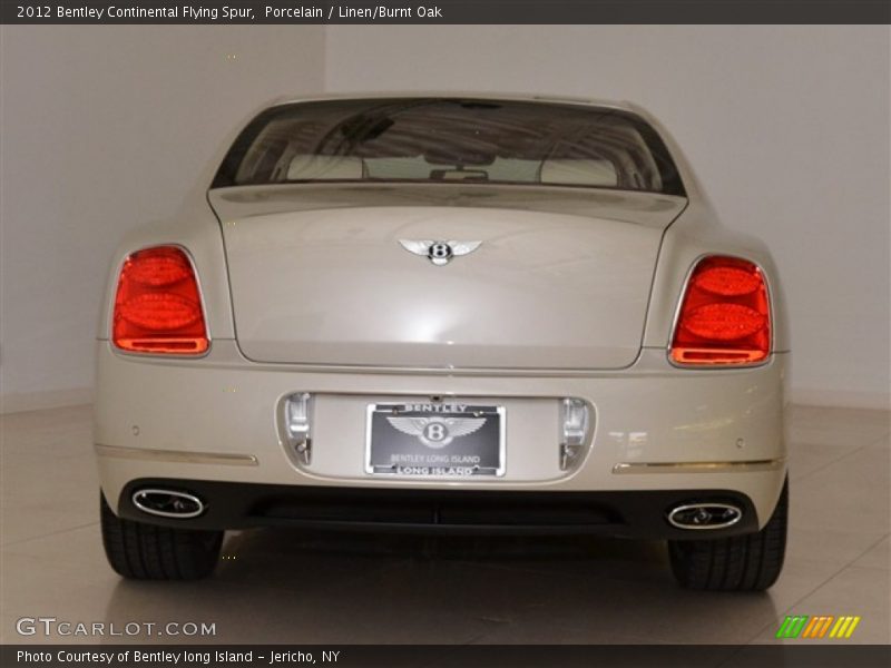 Porcelain / Linen/Burnt Oak 2012 Bentley Continental Flying Spur