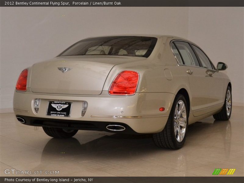 Porcelain / Linen/Burnt Oak 2012 Bentley Continental Flying Spur