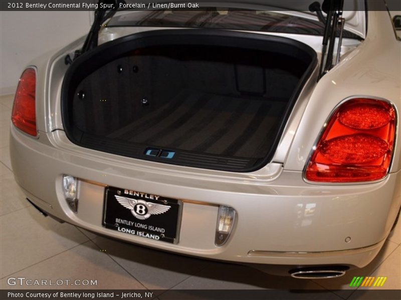  2012 Continental Flying Spur  Trunk