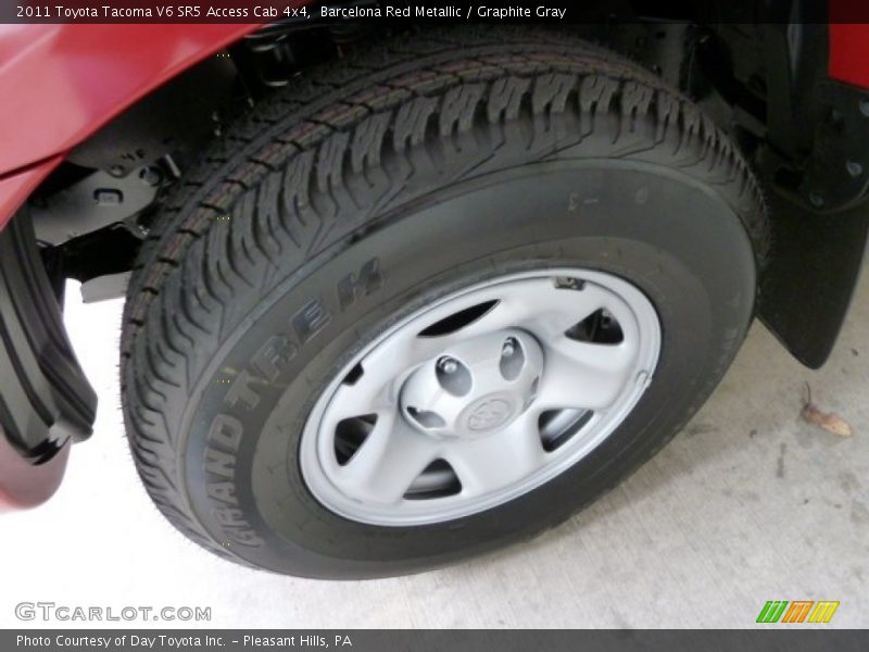 Barcelona Red Metallic / Graphite Gray 2011 Toyota Tacoma V6 SR5 Access Cab 4x4