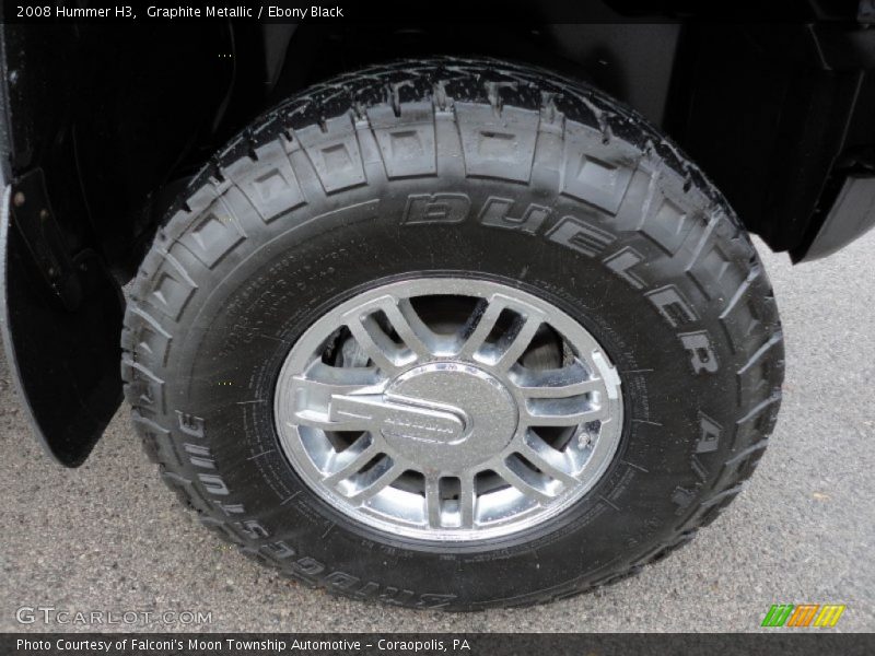Graphite Metallic / Ebony Black 2008 Hummer H3