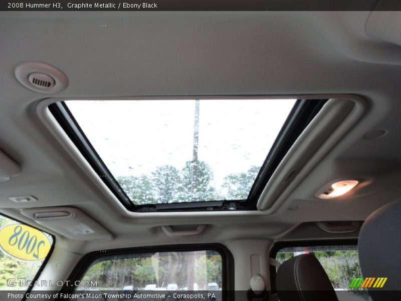 Graphite Metallic / Ebony Black 2008 Hummer H3