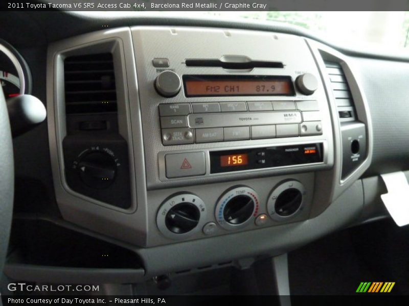 Barcelona Red Metallic / Graphite Gray 2011 Toyota Tacoma V6 SR5 Access Cab 4x4