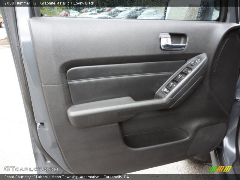 Graphite Metallic / Ebony Black 2008 Hummer H3
