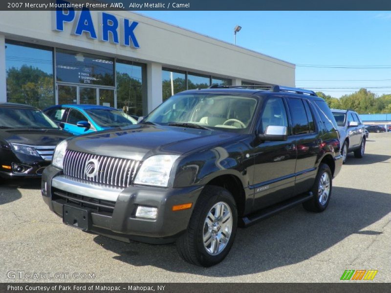 Alloy Metallic / Camel 2007 Mercury Mountaineer Premier AWD