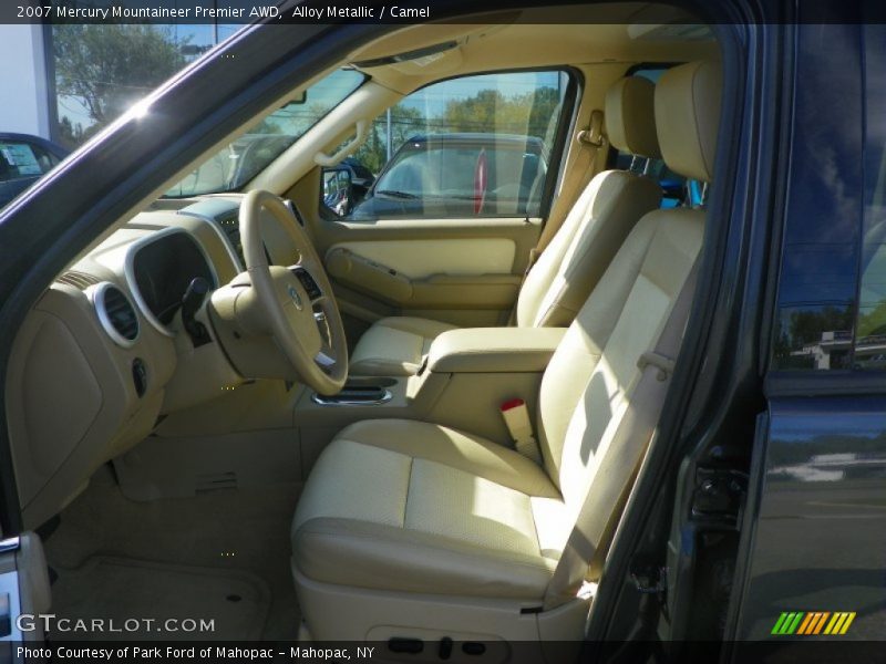 Alloy Metallic / Camel 2007 Mercury Mountaineer Premier AWD