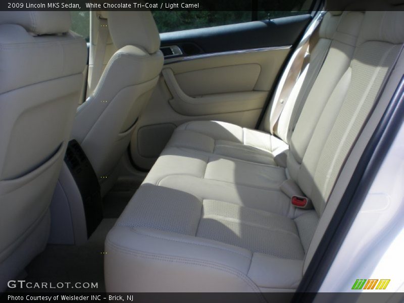 White Chocolate Tri-Coat / Light Camel 2009 Lincoln MKS Sedan