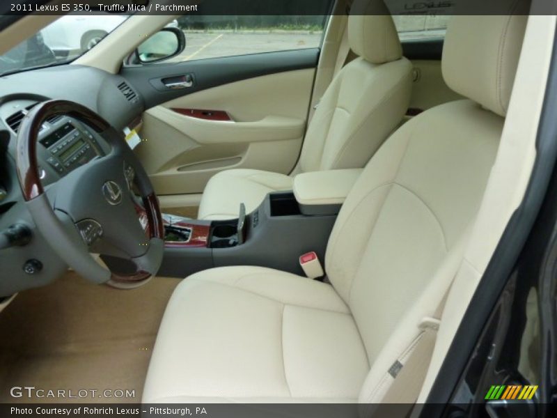  2011 ES 350 Parchment Interior