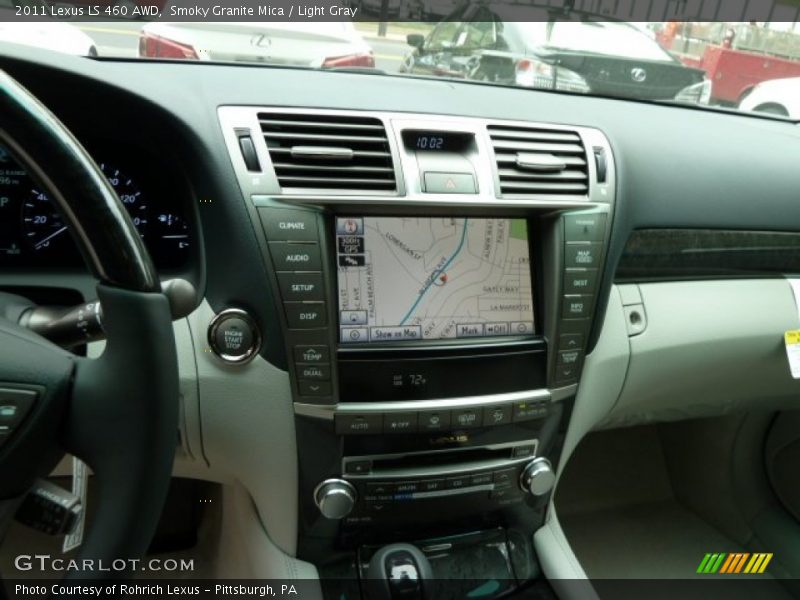 Controls of 2011 LS 460 AWD